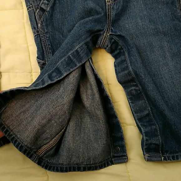 Infant denim overalls - Picture 2 of 7
